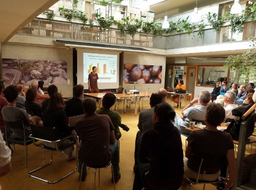 Představení českého projektu ochrany velkých šelem ve švýcarské organizaci Pro Natura. Foto: J. Volfová