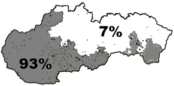 výskyt moru prasat a trvalá přítomnost vlků