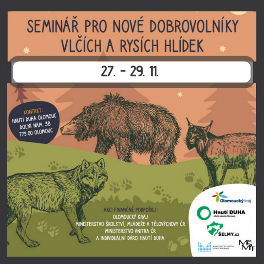 Pozvánka na online seminář; zdroj Hnutí DUHA Olomouc